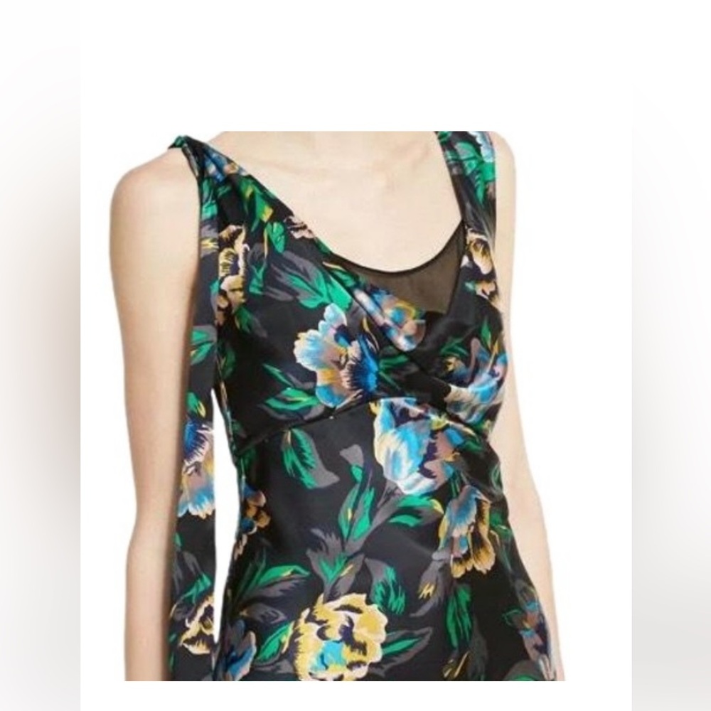 Diane Von Furstenberg Silk Knot Tank Size p - Picture 4 of 12